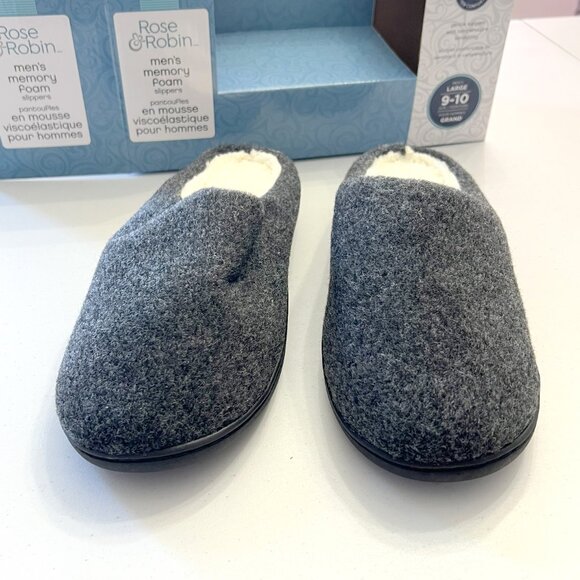 Brand New Men's Memory Foam Slippers Size 9 to 10! - Picture 4 of 16